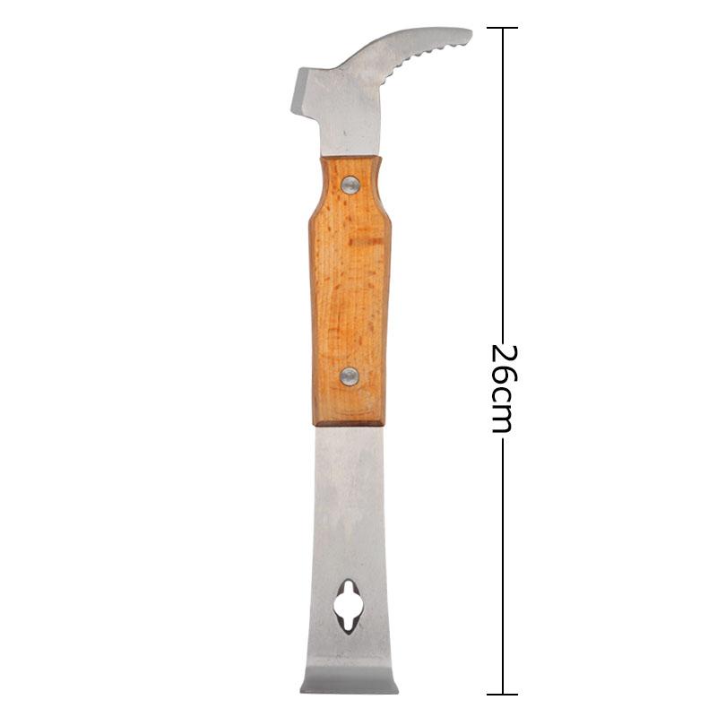 BeeHive Tools Stainless Steel Bee Scraper Beekeeper Honey Knife Beekeeping Equipment Apiculturist Beehive Frame Cleaning Tools