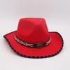 Tibetan Vacation Jazz Hat Direct Supply Top Hat Grassland Windproof Sun Protection Men'S And Women'S Hats Versatile Ethnic Style Jazz Hat