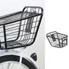 Family Friendly Cycling Basket Robust Metal Bicycles Storage Basket Bike Rear Basket Large Capacity Storage Solution