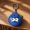 Small Blueberry Keychain Blueberry Shape Key Accessory Adorable Leather Keychain Key Ring