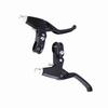 1 Paar Aluminiumlegierung Mountainbike   Fahrrad Bremshebel (rot)