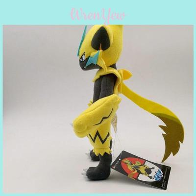 Soft And Lightweight 25cm Yellow Zeraora Electric Series Plush Doll Toy Great Gift For Kids