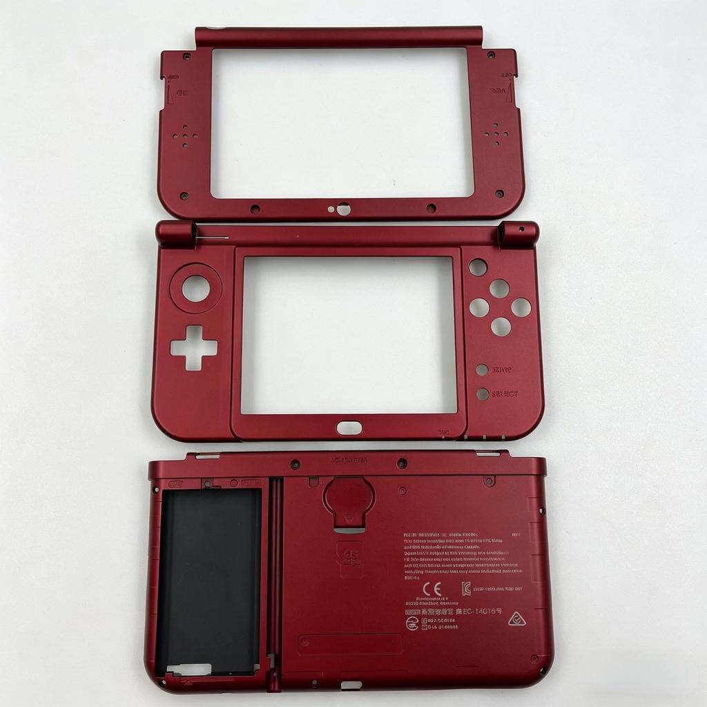 For Nintendo NEW 3DS XL Console Case Upper Top & Middle Plastic Frame Housing Shell Full Replacement Parts Plastic Frame