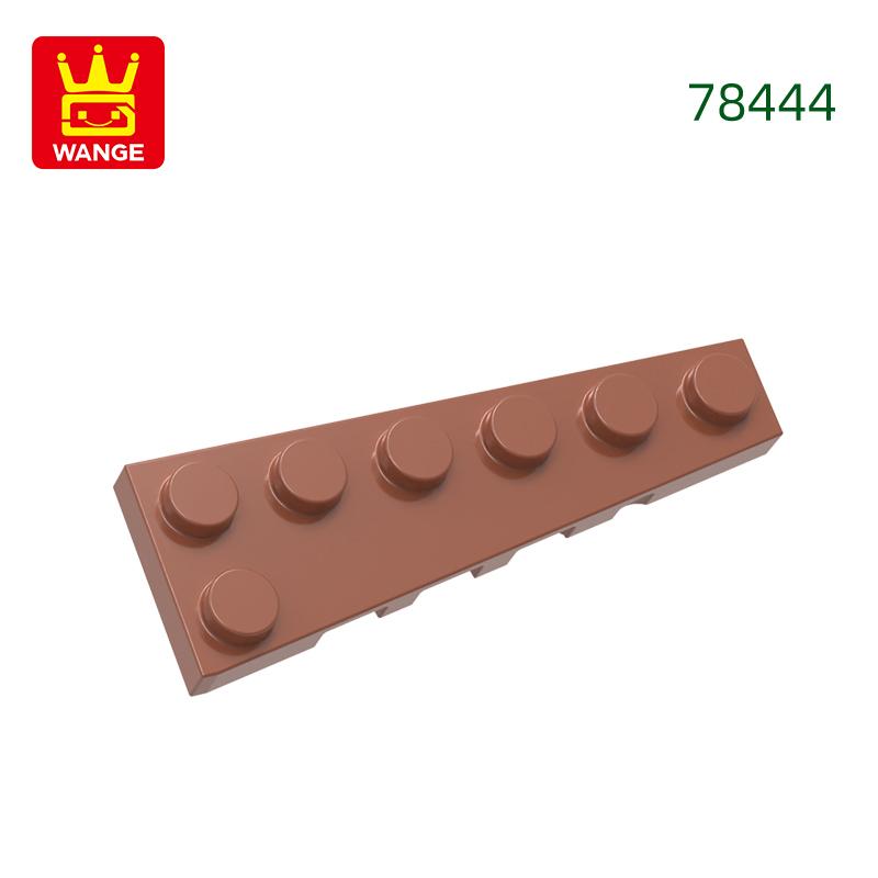 79Pcs/Lot 78443 6x2 Right Wedge Plate Building Blocks Moc Accessories Compatible With Assembles Bricks Children Toys Gift