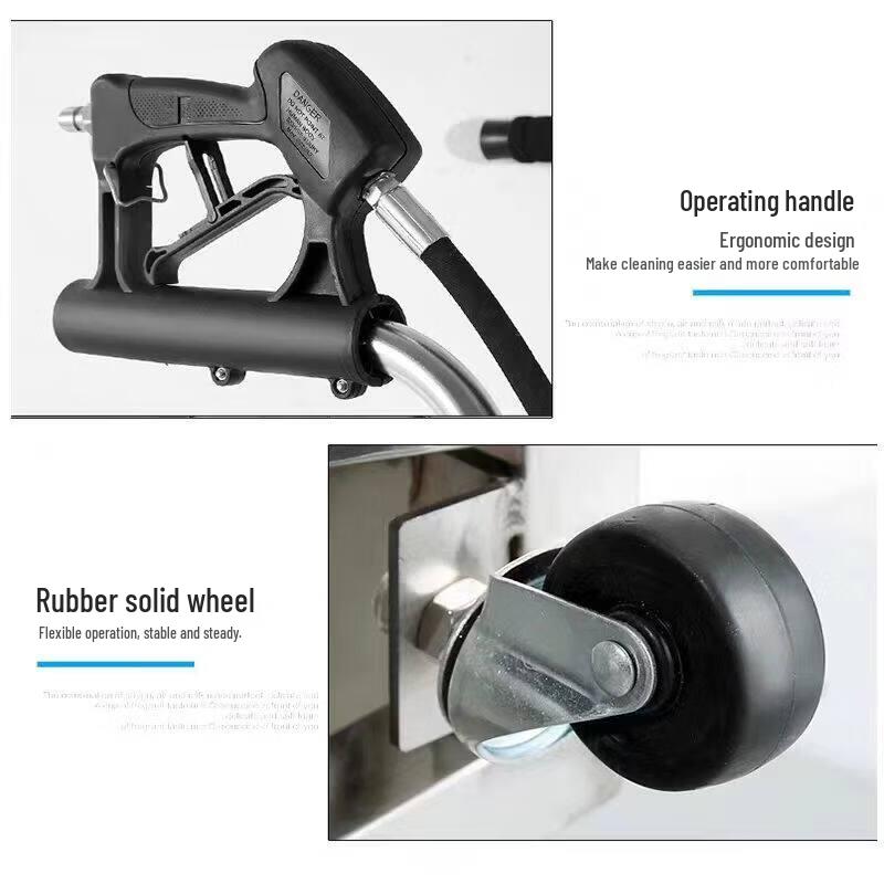 JPHZNB High-Pressure Washer Stainless Steel Floor Scrubber