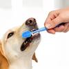 Zahnbürste und Zahnpasta Set für Katzen und kleine Hunde - Silikon Zahnreinigungs-Kit