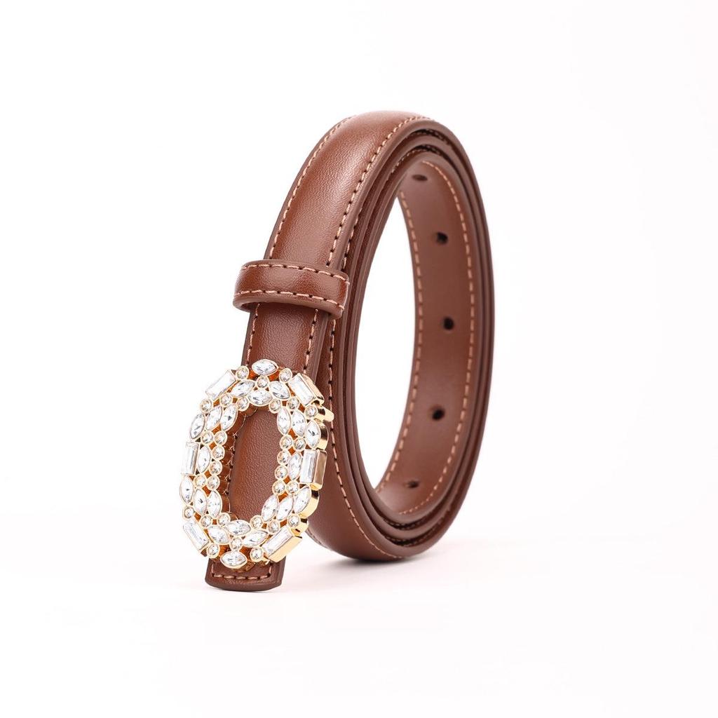 Women's Fashion Smooth Buckle Waistband: Versatile Skirt, Dress, and Pants Belt