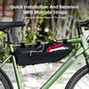Bike Frame Storage Bag 3L Rainproof Top Tube Bag   Straps Mounting Mountain Bike Tool