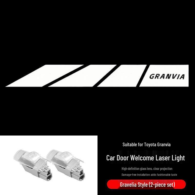 Toyota Camry Dual Lens Projection Ambient Door Light Modification