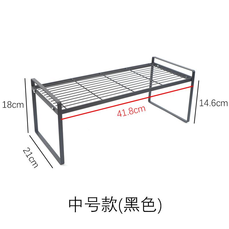 Kitchen supplies layered shelves, double-layer cabinets, dish storage racks, sink side countertops, plate drain racks