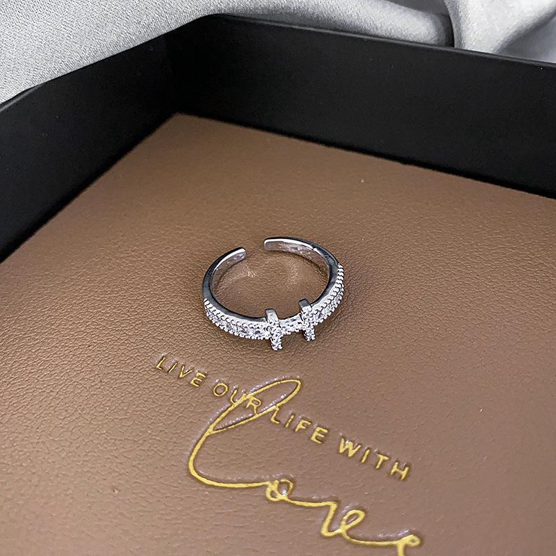 Inel rotund retro turcoaz deschis - Modă high-end în stil curte pentru degetul arătător