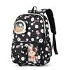 Printed Large Capacity Backpack Travel Cartoon Backpack Student Schoolbag