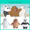 Wir Bären Plüsch-Schlüsselanhänger Grizzly, Eisbär und Panda Optionen!