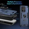 Funda For Xiaomi Redmi 12C Case Shockproof Magnetic Holder Metal Ring Armor Coque For Redmy 12C 12 C Redmi12C Lens Protect Cover