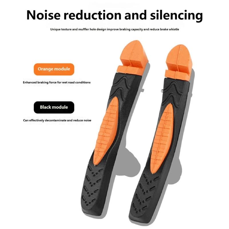 Reliability Smooth And Safe Bicycles Brake Pad Effective Noise Reducing Brake Pad For Maximums Grip And Durability