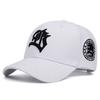 New Creative Skateboard Hat Fb Gothic Letter Embroidered Hiphop Hat Outdoor Leisure Decoration Sunshade Baseball Hat Unisex
