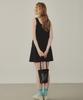 Melly And Rose Rose Embroidery Mini Dress (315299)_Black