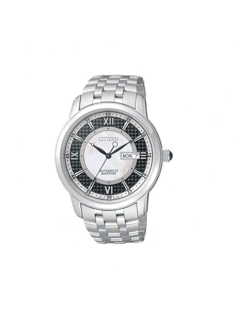 

NH8300-57E Automatic Men s Watch - White Stainless Steel, Black and White Dial срібний