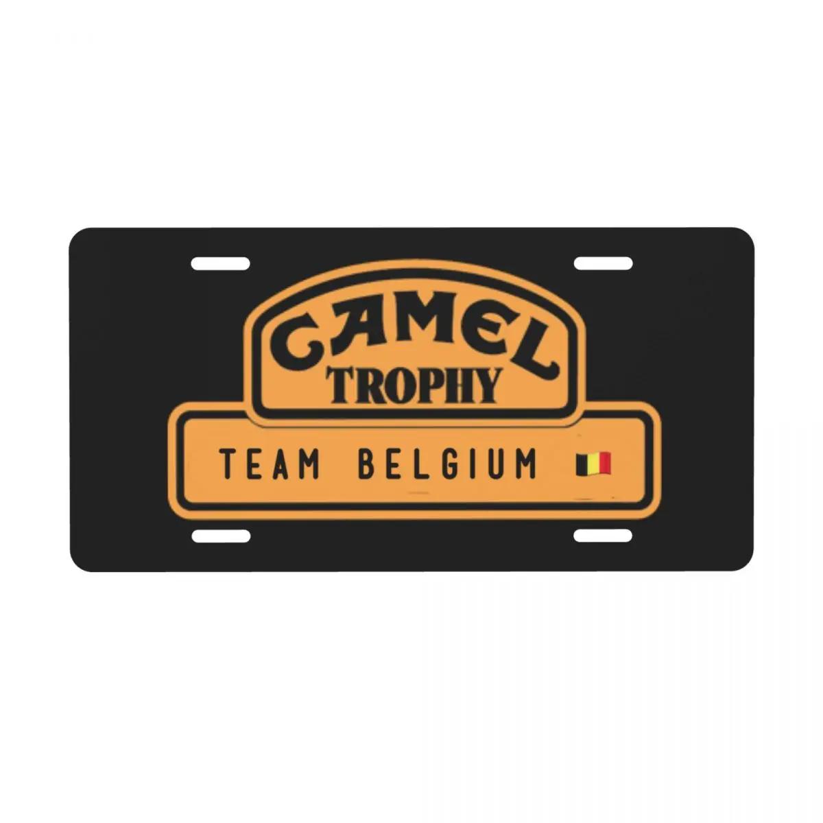 

Номерной знак Camel Trophy, металлическая новинка, декоративный передний номерной знак автомобиля, бирка для туалетного столика 6 X 12 дюймов 30x15 cm