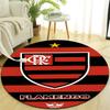 1pc Football Team (65) Design Printed Area Round Carpet for Bedroom Living Room Home Decor Rugs Mat Non Slip Mat Rug for Bedside
