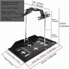 Car Fixed Battery Hold Down Tray Corrosion-Resistant Steel Storage Battery Holder Adjustable Bracket Clamp Battery Tray