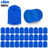 BFL1 100Pcs/Lot Wearproof Plastic Auto Wheel Tyre Tire Valve Stem Caps Covers, Artight Seal Heavy Duty, on The Nipple Car Accessries