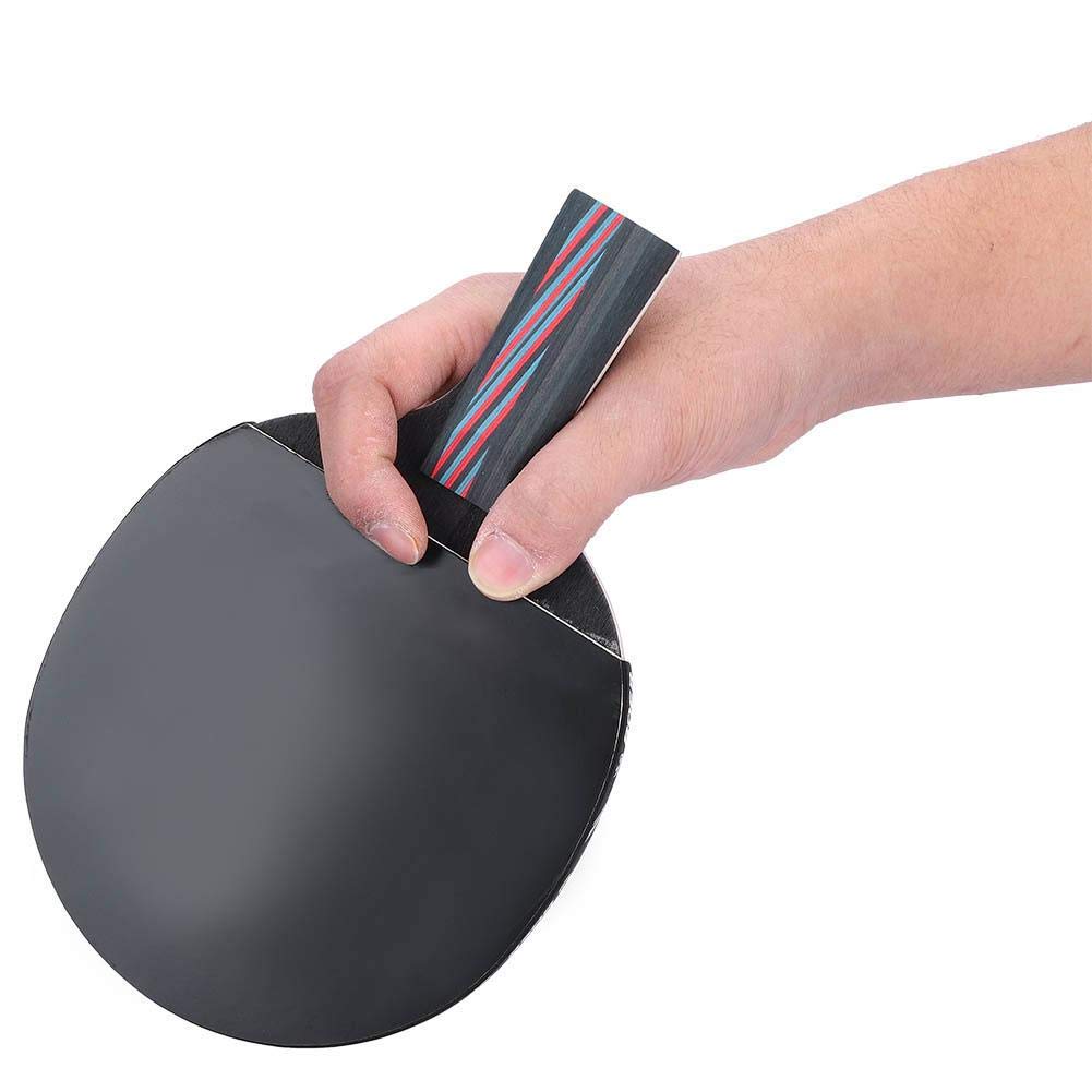 Table Tennis Ping Pong Racket Bat Shakehand Pen Holder with Storage Bag Pen (1 Holder)