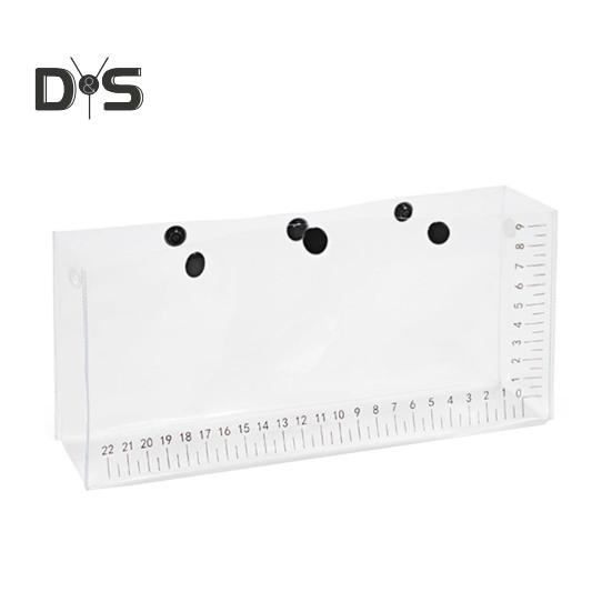 

Прозрачная сумка для наблюдения за рыбами с измерительной шкалой, защелкивающейся кнопкой, водонепроницаемая, из ПВХ, легкая, портативная, складная, для наблюдения за рыбами, сумка для хранения прозрачный