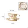 Ceramic Coffee Cup with Saucer White Gifts Multi Purpose Novelty Creative Decoration Kitchen Tool
