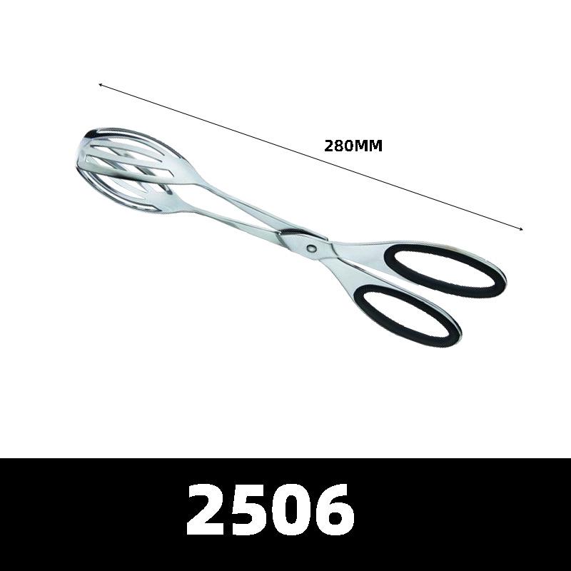 

Щипцы из нержавеющей стали 304 с резиновыми ручками для буфета, хлеба, барбекю и пасты