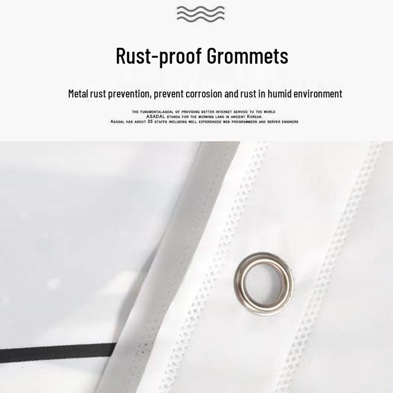 Waterproof Mildew-Proof Thickened Shower Curtain for Bathroom 