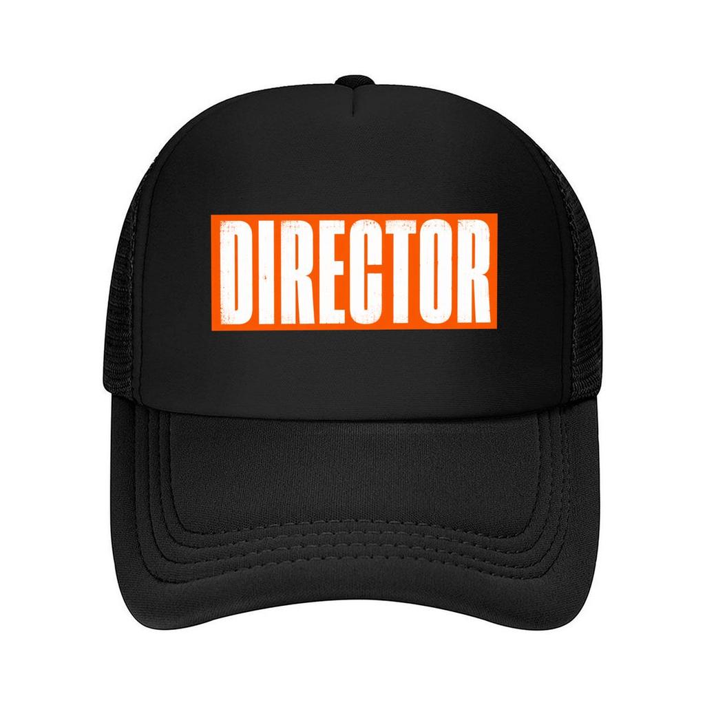 Bold Distressed Director Typography Mesh Baseball Cap For Womens Unisex FeUnisex Beach Dad Hat Hip Hop