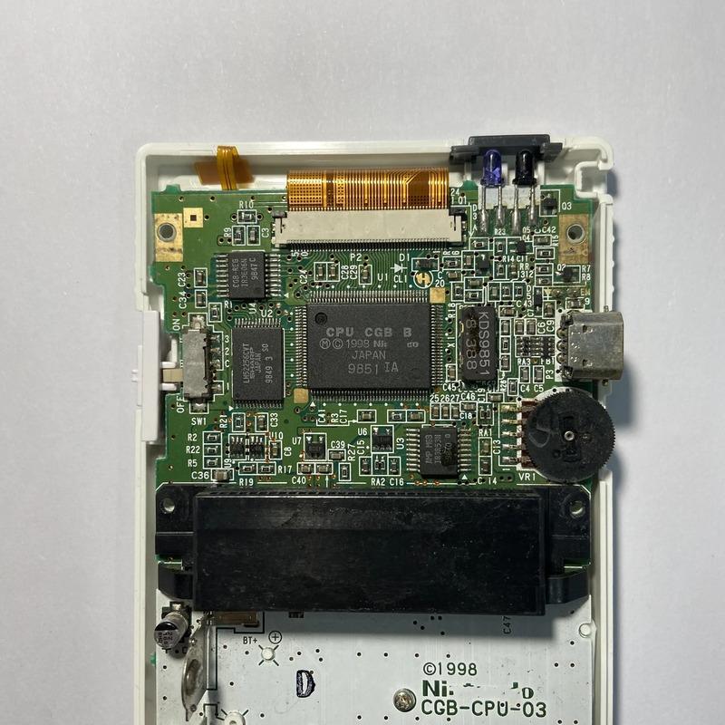 2.2 inches GBC LCD High brightness LCD screen for Gameboy COLOR GBC, plug and play without welding and shell cutting