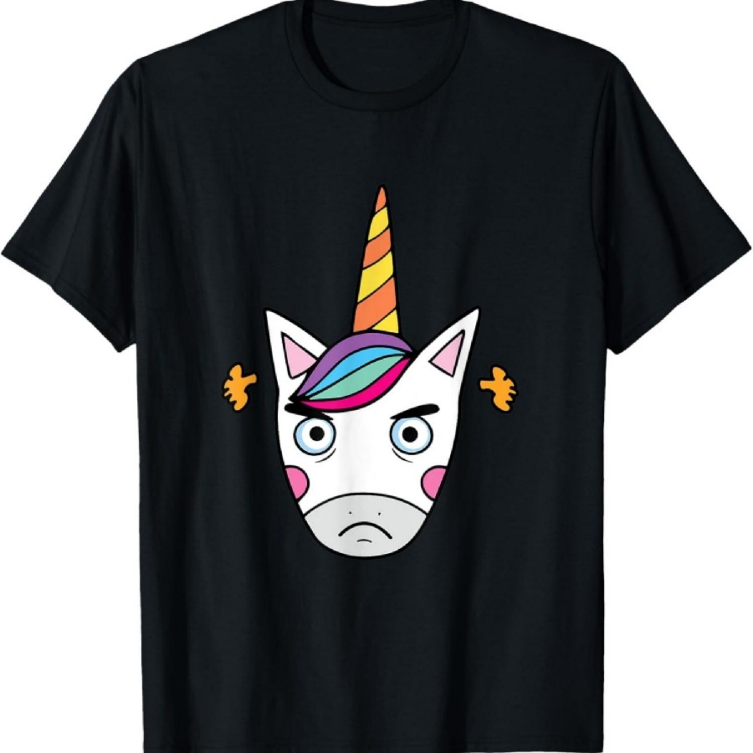 

Not Cute Just Psycho - Crazy Unicorn, Angry Unicorn T-Shirt XXXXXL