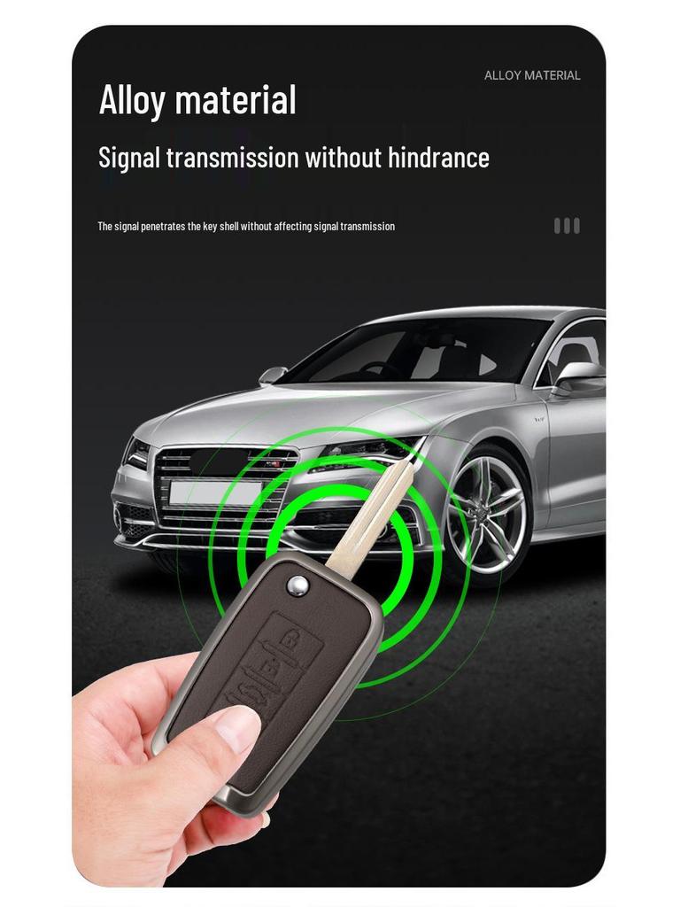 Key Cover for Dongfeng Venucia: Compatible with D60, T70, M50V, D50, T90 - Three-Button Remote Case for Men & Women.