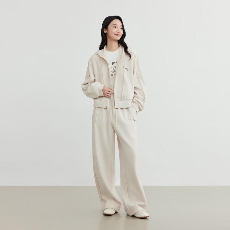 Elva' Island Women's Thickened Sporty Casual Pants