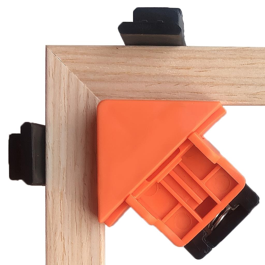 4PCS 90-degree Angle Clamps | Woodworking Angle Clamps, Right-angle Clamps Fixed Fixtures With Adjustable Hand Tools, Suitable For Cabinets
