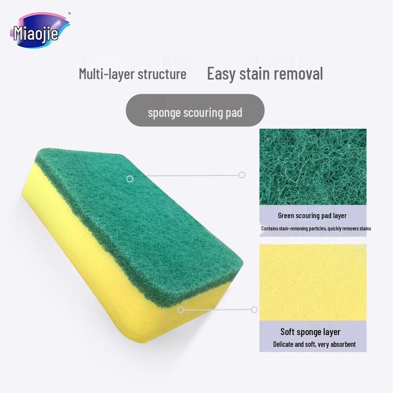 MIAOJIE Kitchen Cleaning Sponges & Wipes