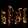 Paisley Joshu Kaguya Bambuslaterne, Bambuslicht für Camping, Warmweiße LED-Streifenleuchte mit USB-Anschluss und Netzteil, cpt-t00260-OS