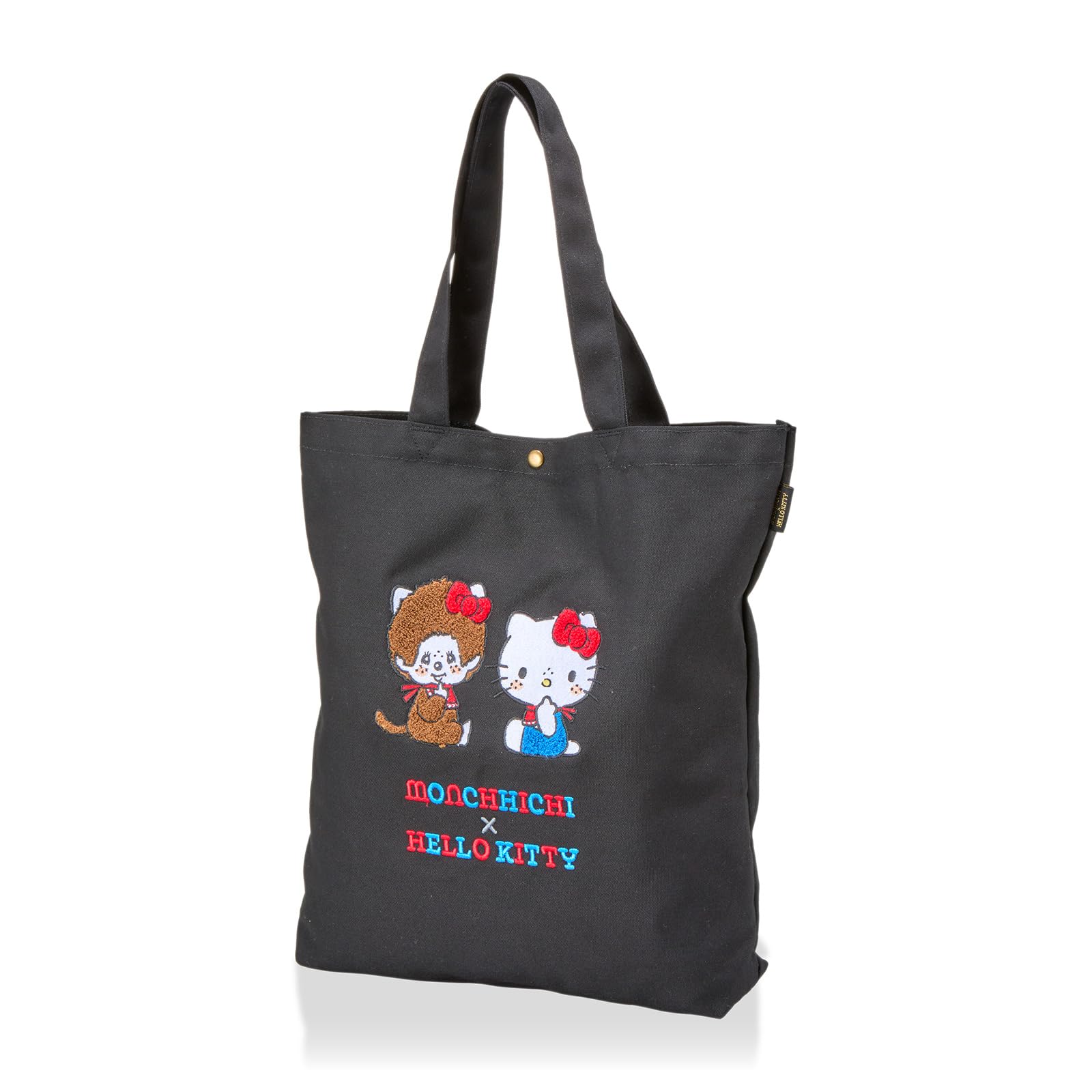 

Canvas Tote A4 Monchhichi x Hello Kitty [Sifre] Bag, Size, Women s SA21. Black,