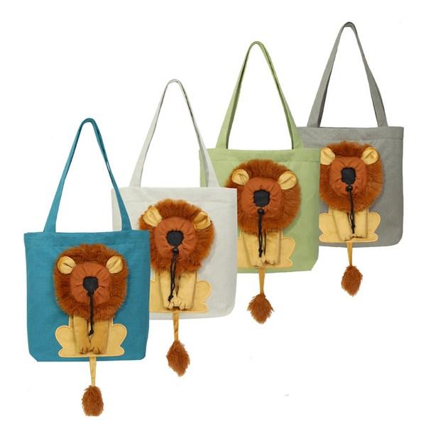 Gooddo Lion Pet Outing Walking Carrying Bag, Korean Pet Shampoo