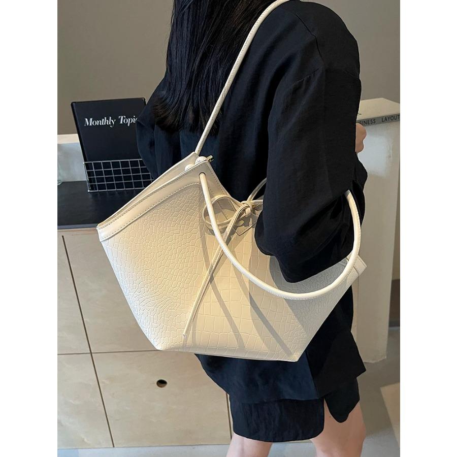 Fashion PU Leather Bucket Bag for Women