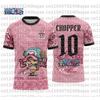 2026 One Piece Graphic T-shirt Japanese Anime Football Jerseys Sports Dry Quickly T-Shirt Children's Clothing Tee