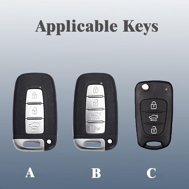 For Kia EQUUS 2012 Optima K5 2011 Forte Opirus Rohens Ix 35 2012 SOUL SORENTO MOHAVE Borrego Shuma 3 4 Button Car Key Case Cover