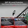 Car Camera Lens Protector Universal Design 2 or 10 PCS Set for Rear View Camera Waterproof Anti Scratch Feature