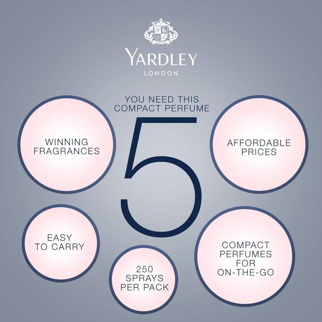 Yardley London Gentleman Duke Kompaktowe perfumy dla mężczyzn, 18 ml