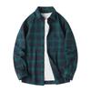Männer Hemd Plaid Lose Straße Langarm Casual Shirt Schwarz Übergroßen Weiche Hemd Frühling Herbst