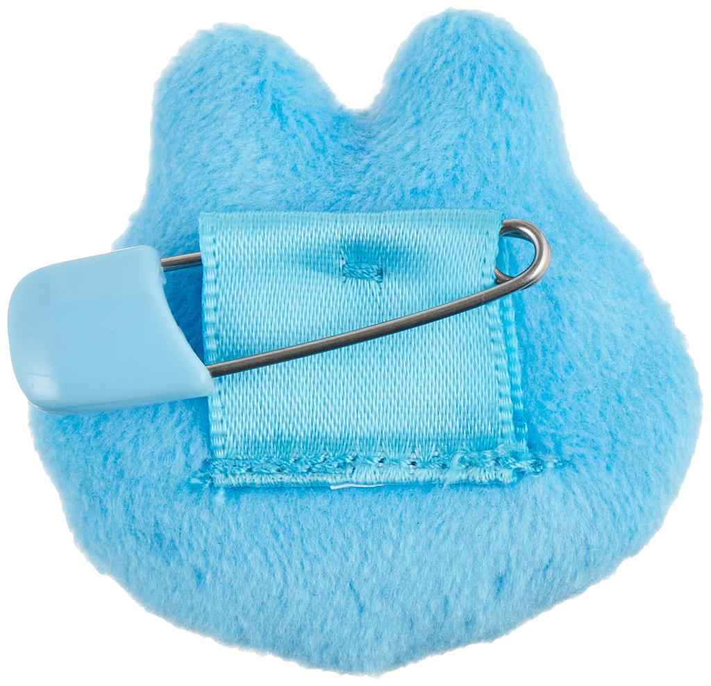 Sekiguchi 11 Cats Plush 535187 Badge, Blue,