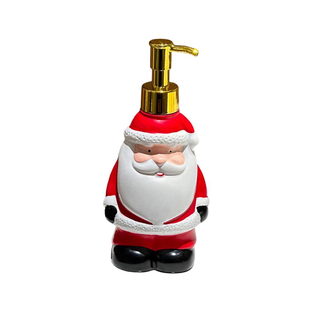 Santa Clauss Soap Dispenser Bottle, Home Bathroom Soap Dispenser, Bathroom Soap Dispenser, Press Bottle, Decoration