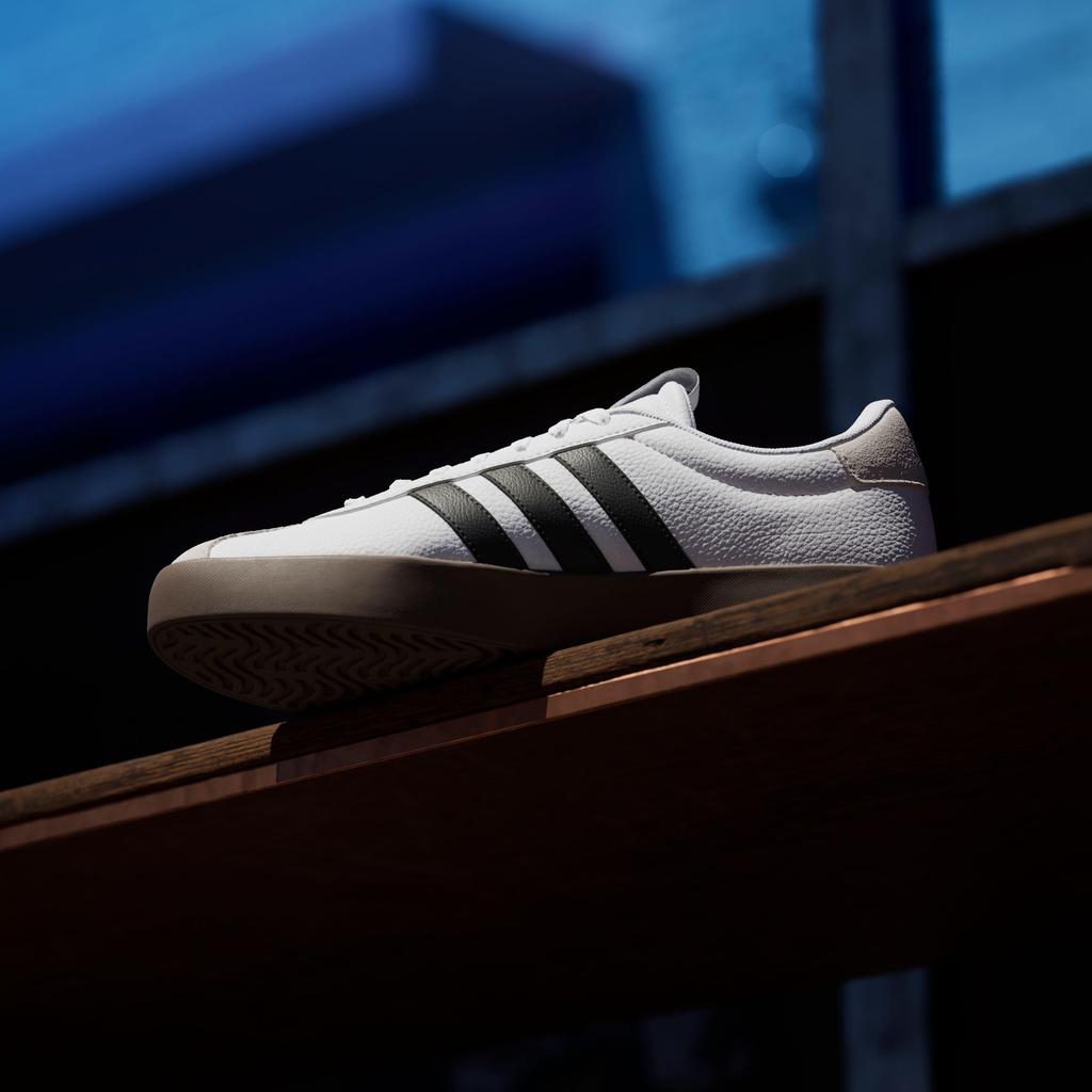 Adidas VL Court Unisex Adult Sneakers NLF96 Footwear One cm 3.0 White/Core Black/Grey (ID6285) 27.5